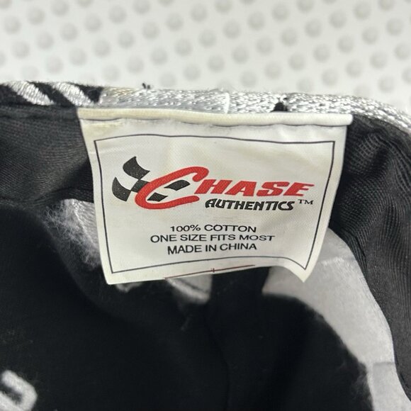 Dale Earnhardt Sr Vintage Nascar Snapback Hat Vintage 90s Black Flag Stitched #3 - Picture 6 of 6